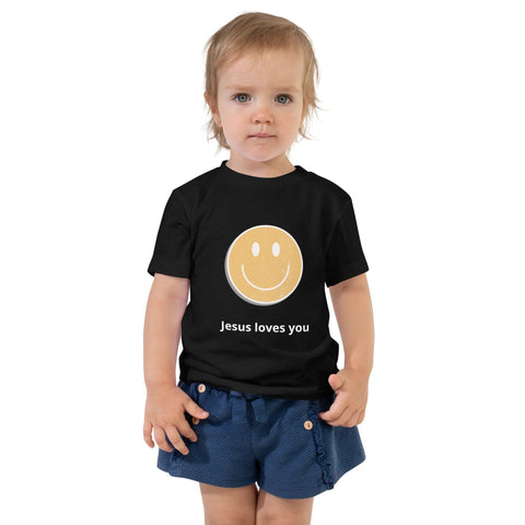 Jesus Loves you toddler Short Sleeve Tee