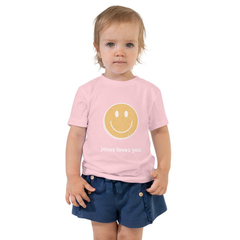 Jesus Loves you toddler Short Sleeve Tee