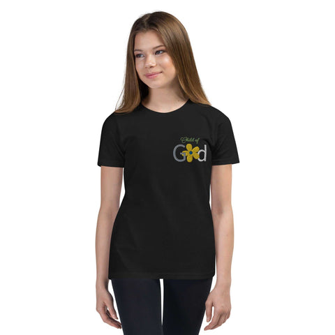 Child of God Short Sleeve T-Shirt Embroidery