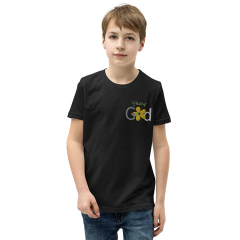 Child of God Short Sleeve T-Shirt Embroidery