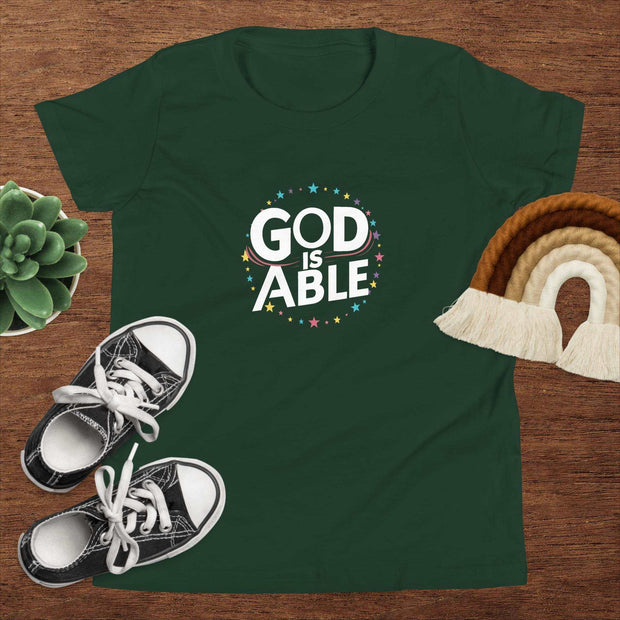 God is Able Short Sleeve T-Shirt