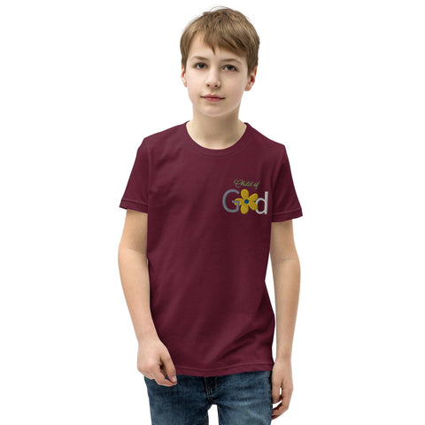 Child of God Short Sleeve T-Shirt Embroidery