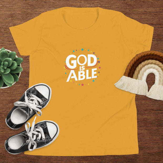 God is Able Short Sleeve T-Shirt