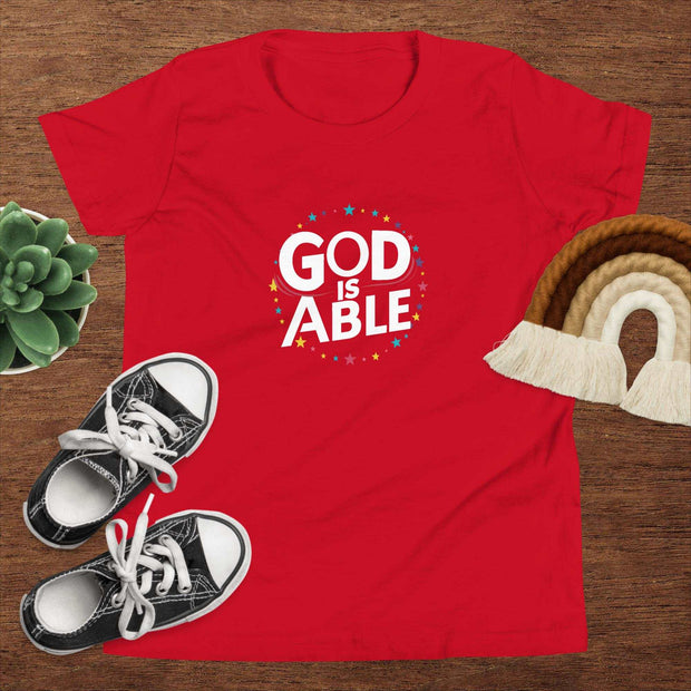 God is Able Short Sleeve T-Shirt